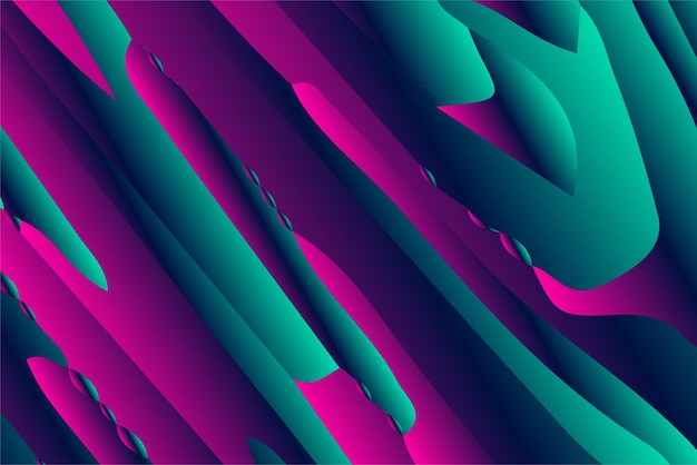 Fondo de líneas onduladas geométricas abstractas