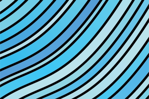 Fondo de líneas onduladas geométricas abstractas