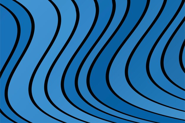 Fondo de líneas onduladas geométricas abstractas