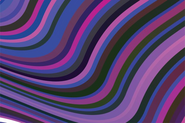 Fondo de líneas onduladas geométricas abstractas