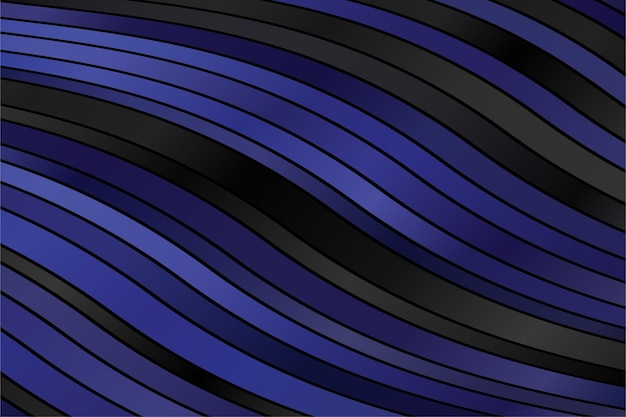 Fondo de líneas onduladas geométricas abstractas