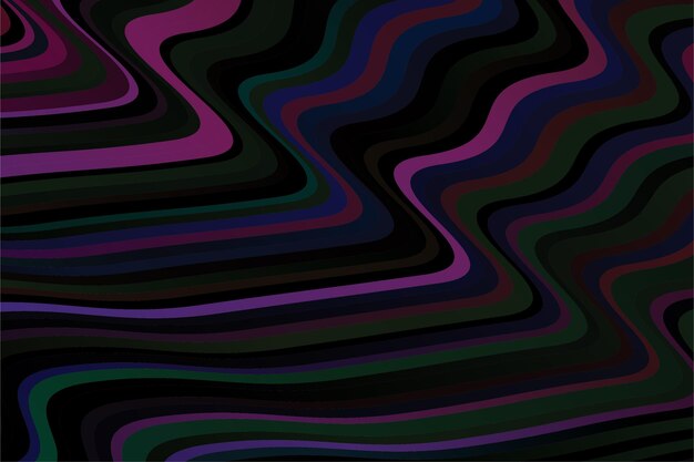 Fondo de líneas onduladas geométricas abstractas
