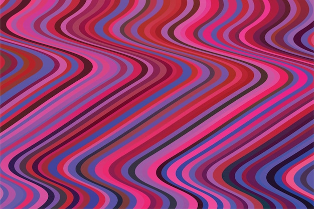 Fondo de líneas onduladas geométricas abstractas