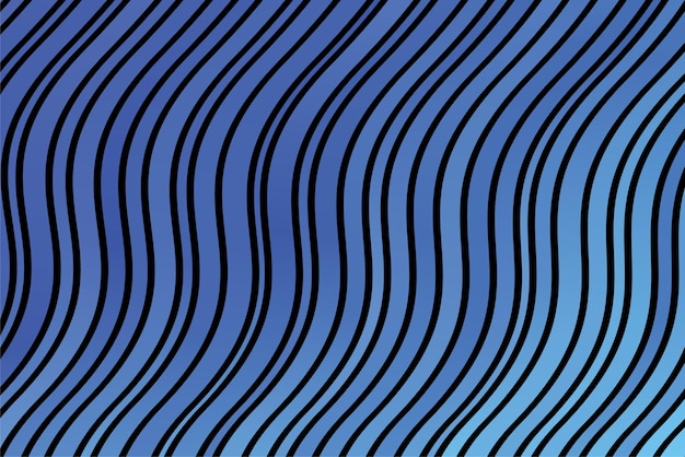 Fondo de líneas onduladas geométricas abstractas