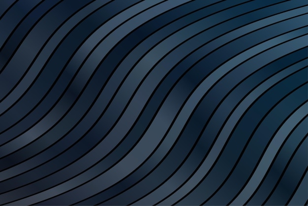 Fondo de líneas onduladas geométricas abstractas