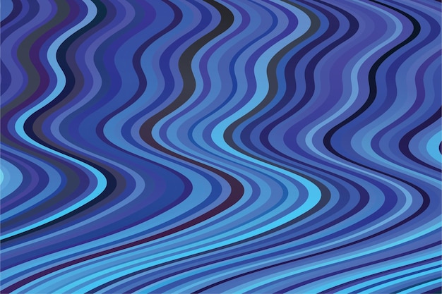 Fondo de líneas onduladas geométricas abstractas
