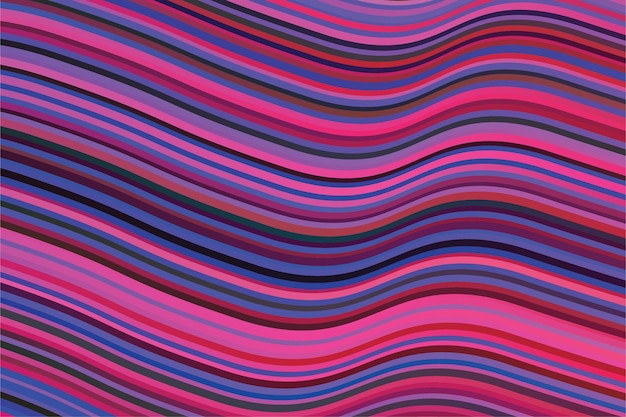 Fondo de líneas onduladas geométricas abstractas