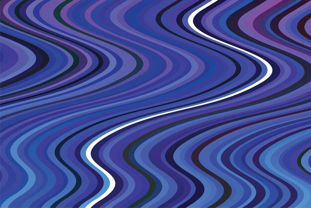 Fondo de líneas onduladas geométricas abstractas