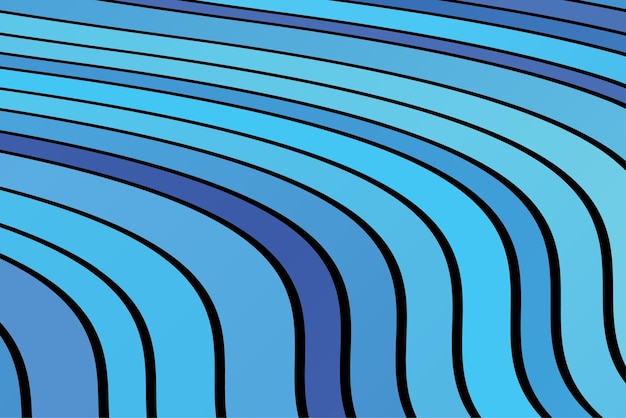 Fondo de líneas onduladas geométricas abstractas