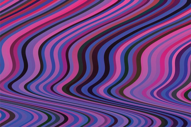 Fondo de líneas onduladas geométricas abstractas