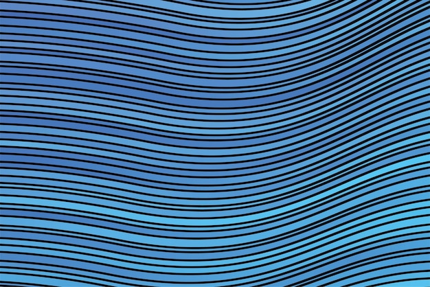 Fondo de líneas onduladas geométricas abstractas