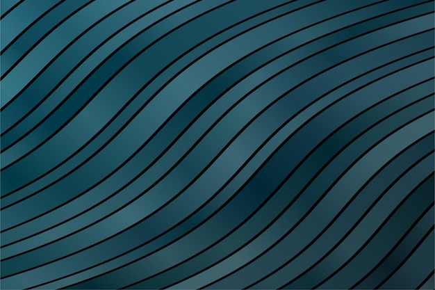 Fondo de líneas onduladas geométricas abstractas