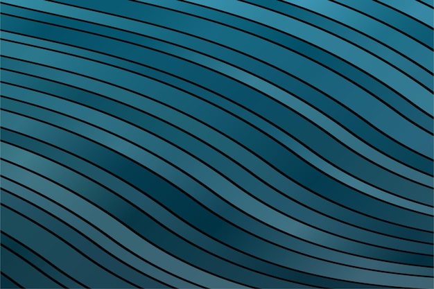 Fondo de líneas onduladas geométricas abstractas