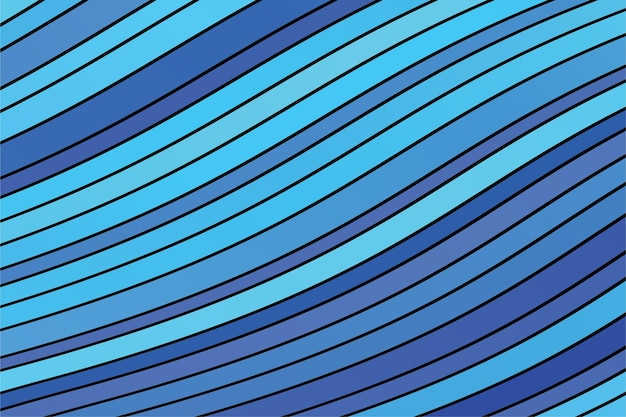 Fondo de líneas onduladas geométricas abstractas