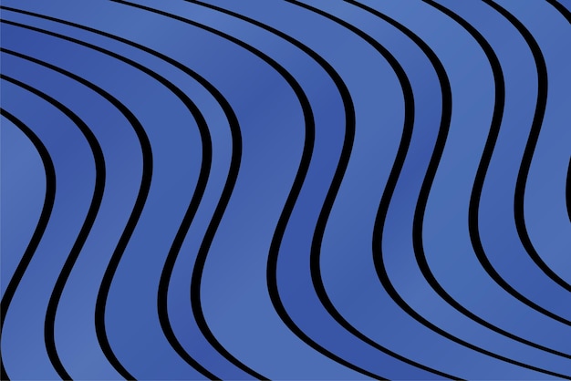 Fondo de líneas onduladas geométricas abstractas