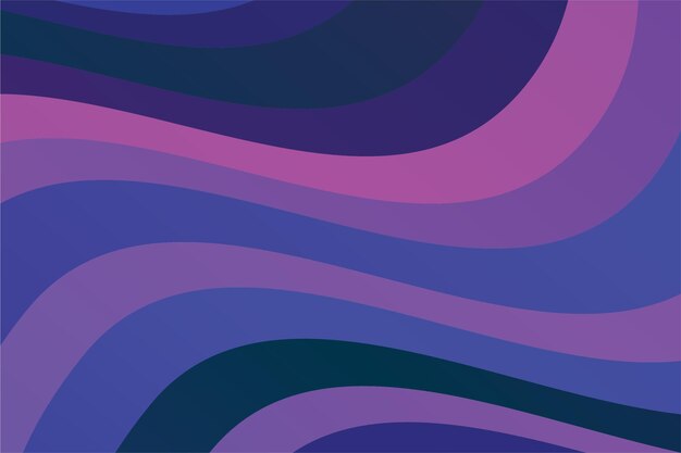 Fondo de líneas onduladas geométricas abstractas