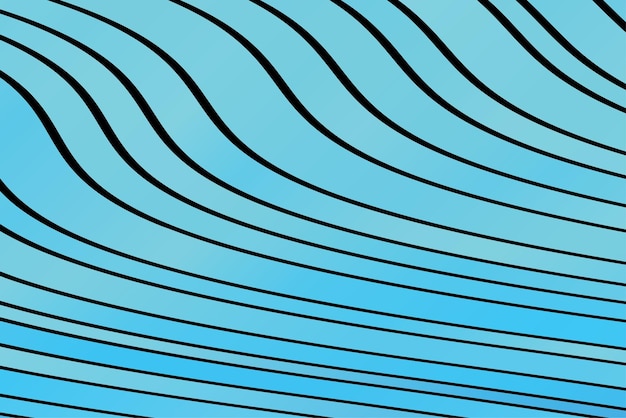 Fondo de líneas onduladas geométricas abstractas