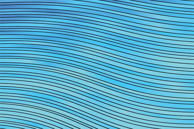 Fondo de líneas onduladas geométricas abstractas