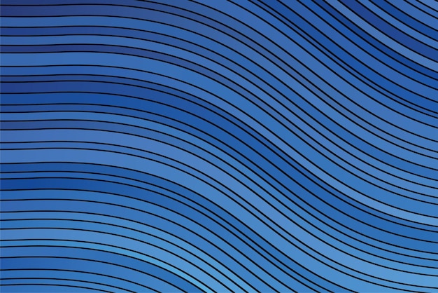 Fondo de líneas onduladas geométricas abstractas