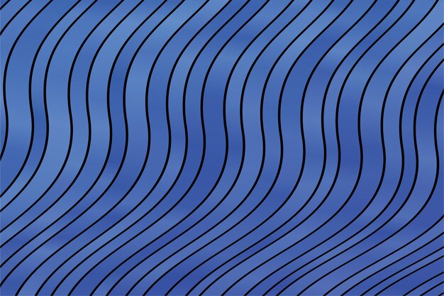 Fondo de líneas onduladas geométricas abstractas