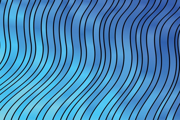 Fondo de líneas onduladas geométricas abstractas