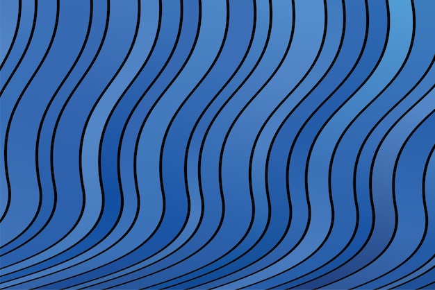 Fondo de líneas onduladas geométricas abstractas