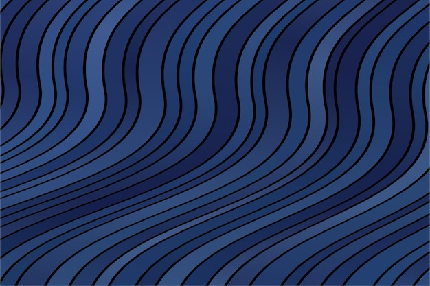 Fondo de líneas onduladas geométricas abstractas