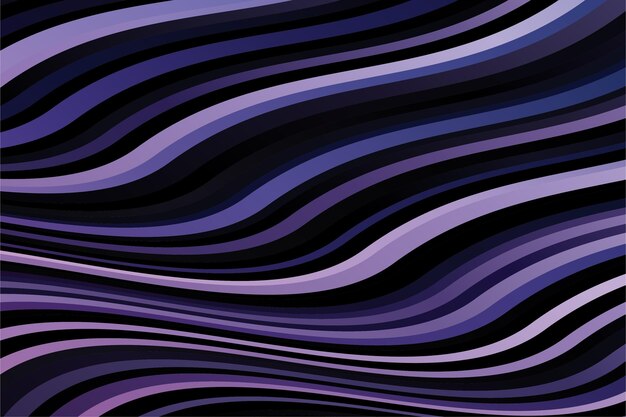 Fondo de líneas onduladas geométricas abstractas