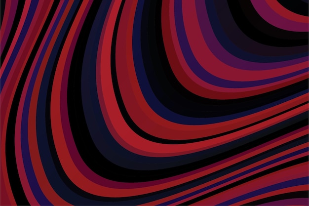 Fondo de líneas onduladas geométricas abstractas