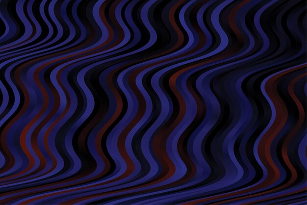 Fondo de líneas onduladas geométricas abstractas