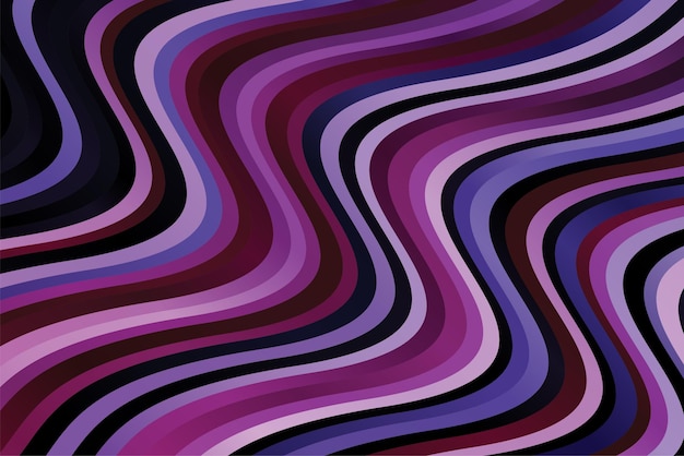 Fondo de líneas onduladas geométricas abstractas