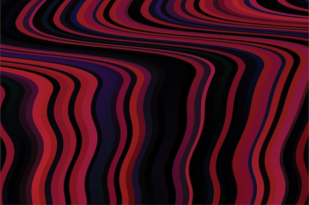 Fondo de líneas onduladas geométricas abstractas