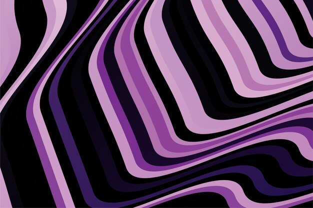 Fondo de líneas onduladas geométricas abstractas