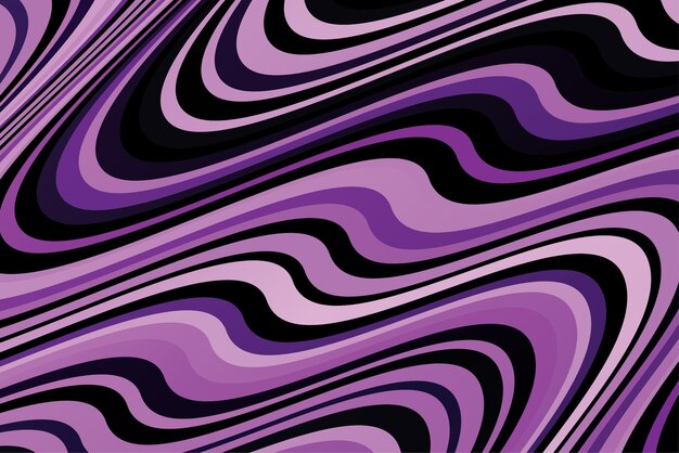 Fondo de líneas onduladas geométricas abstractas
