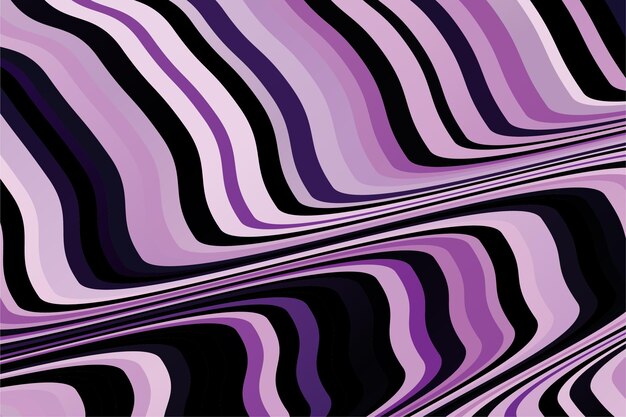 Fondo de líneas onduladas geométricas abstractas