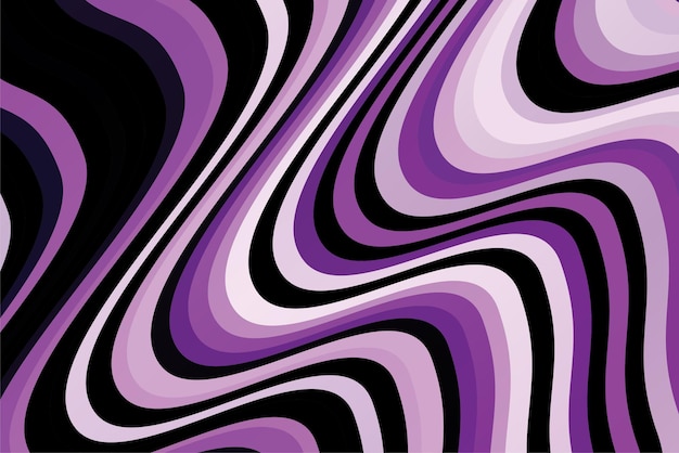 Fondo de líneas onduladas geométricas abstractas