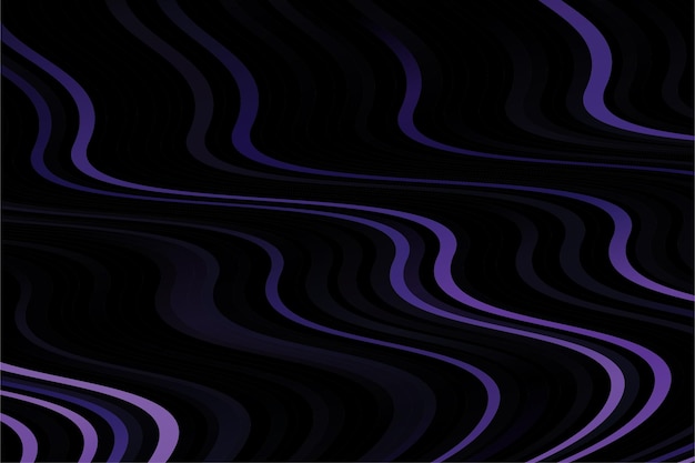 Fondo de líneas onduladas geométricas abstractas