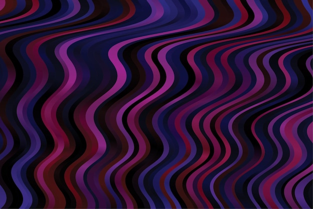 Fondo de líneas onduladas geométricas abstractas