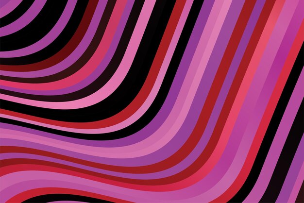 Fondo de líneas onduladas geométricas abstractas