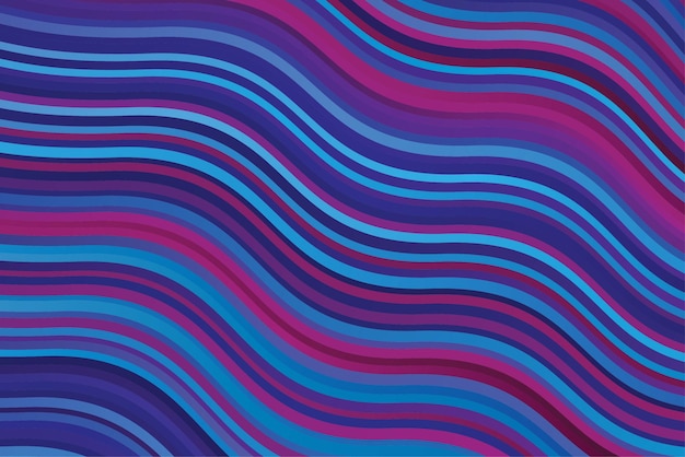 Fondo de líneas onduladas geométricas abstractas
