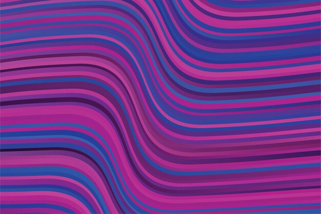 Fondo de líneas onduladas geométricas abstractas