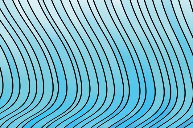 Fondo de líneas onduladas geométricas abstractas