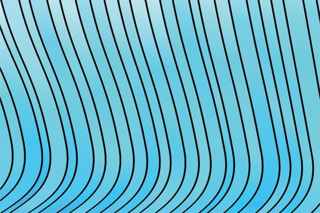 Fondo de líneas onduladas geométricas abstractas