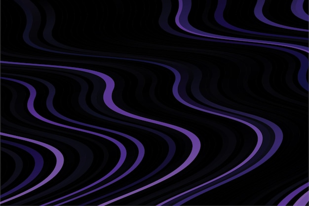 Fondo de líneas onduladas geométricas abstractas