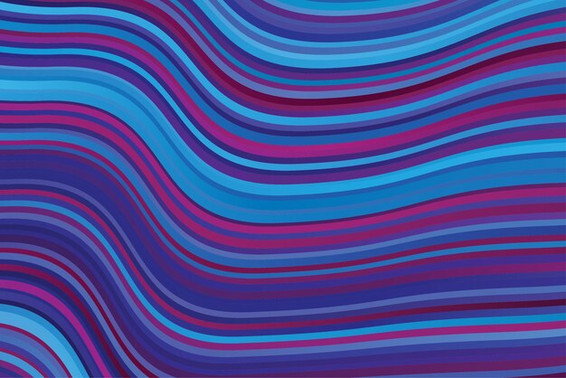 Fondo de líneas onduladas geométricas abstractas