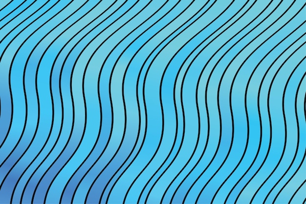 Fondo de líneas onduladas geométricas abstractas