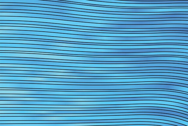 Fondo de líneas onduladas geométricas abstractas