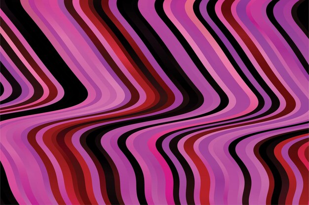 Fondo de líneas onduladas geométricas abstractas