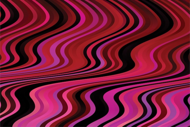 Fondo de líneas onduladas geométricas abstractas
