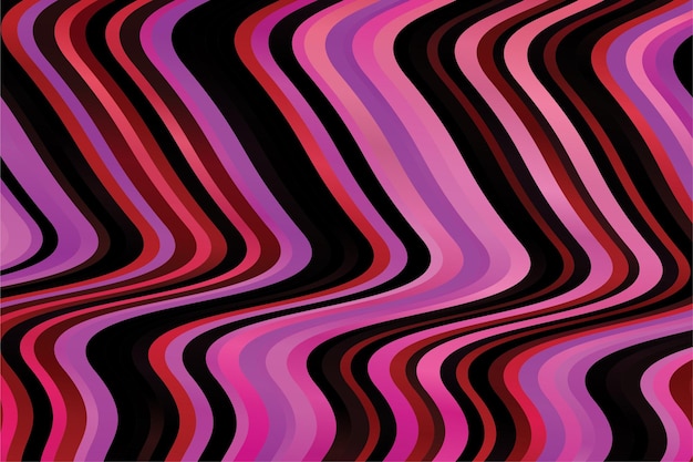 Fondo de líneas onduladas geométricas abstractas
